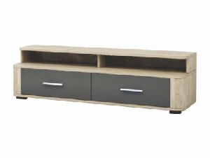 TV asztal / szekrény Fishburn F5 (sonoma + grafit) 