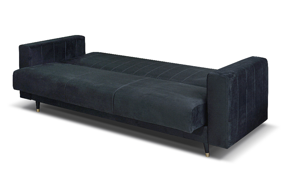 Háromszemélyes kanapé Zoraga (sötétszürke)