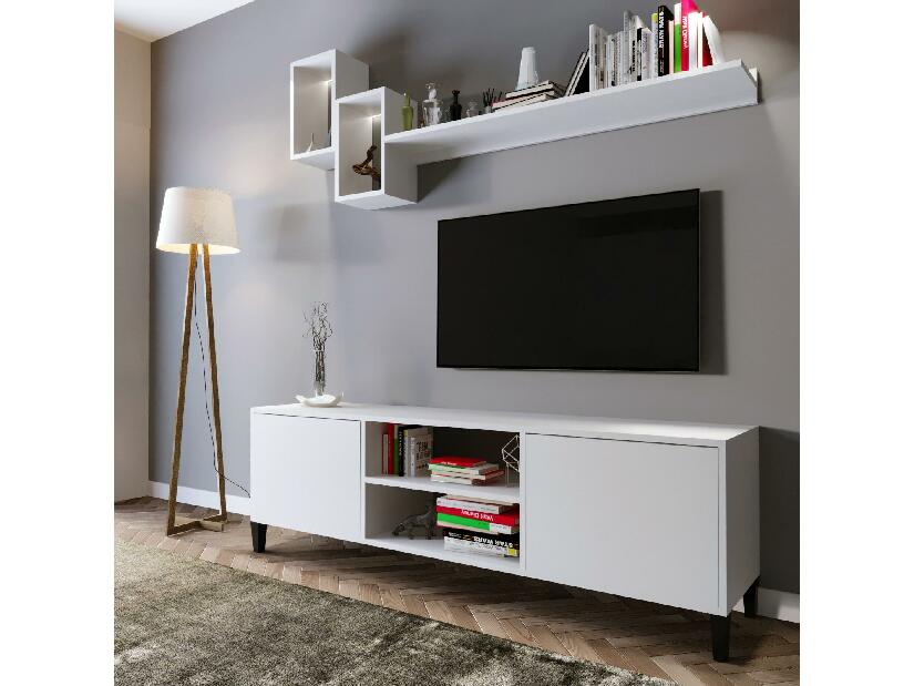 TV asztal/szekrény Leviathan 510 (fehér)