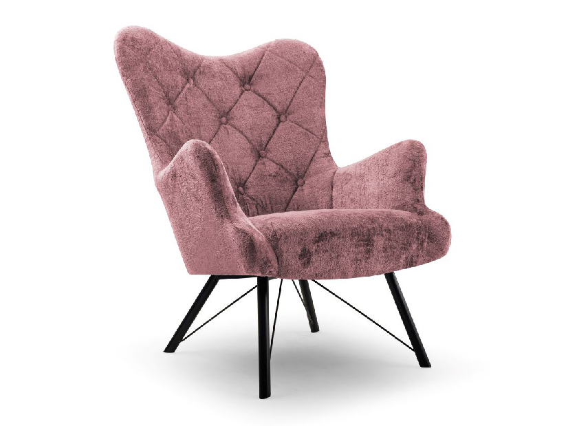 Fotel Muriella (rózsaszín)