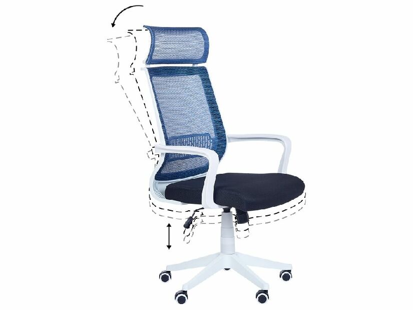 Irodai szék Leaza (kék)