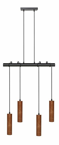 Függő lámpa Thandi (fekete) 