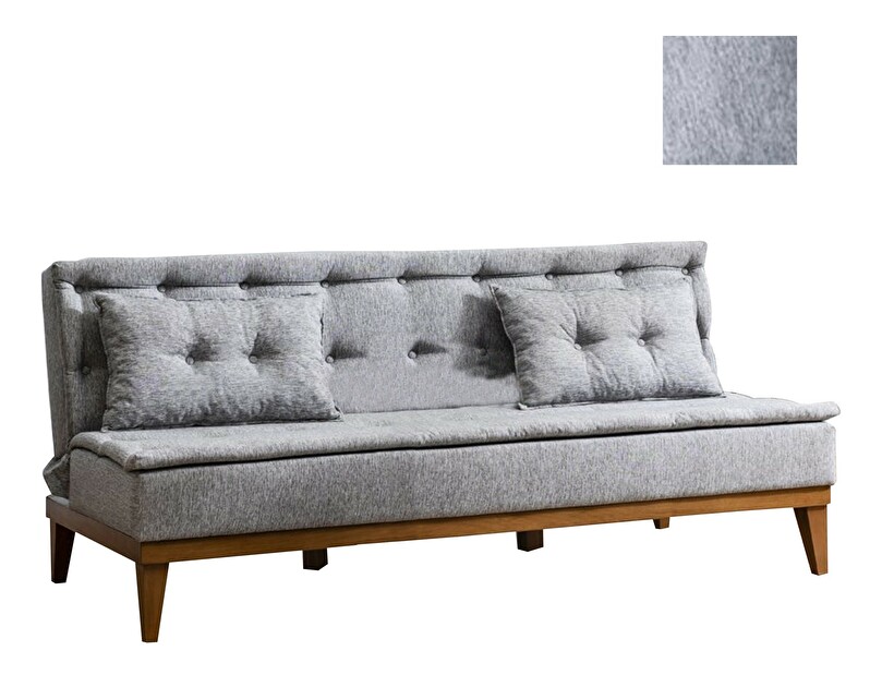 Háromszemélyes kanapé Fiorucci (szürke)