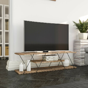TV asztal/szekrény Cana (fekete)
