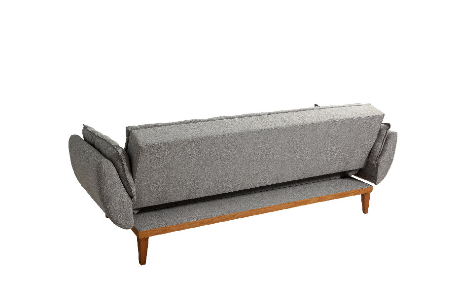 Háromszemélyes kanapé Fulu (sötétszürke)