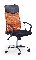 Irodai szék Vicky narancssárga (narancssárga + fekete)