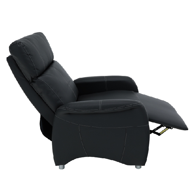 Relax fotel Francesco CH 113100 fekete PU bőr