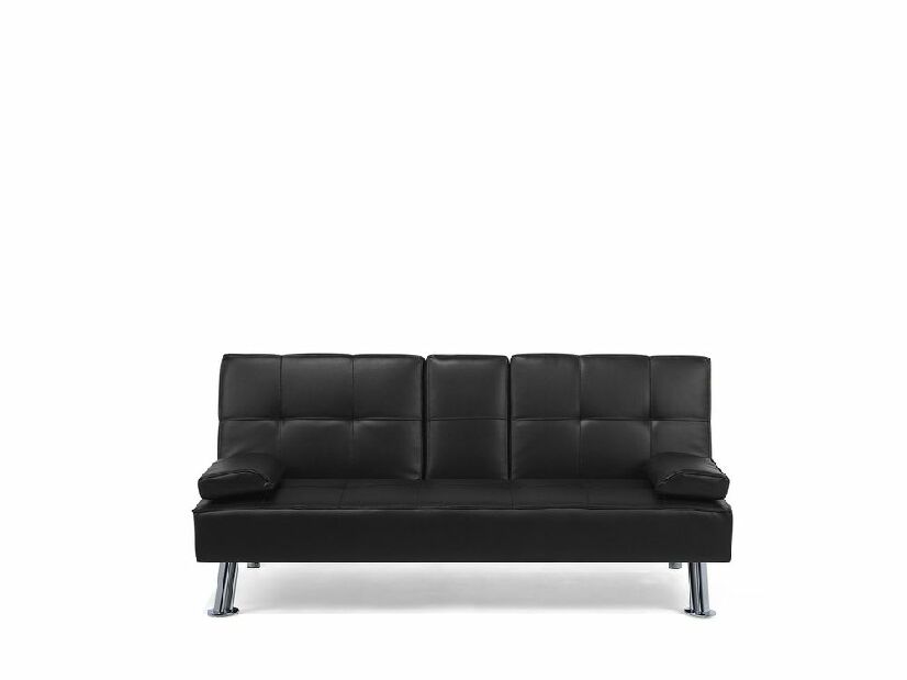Háromszemélyes kanapé Risede (fekete)