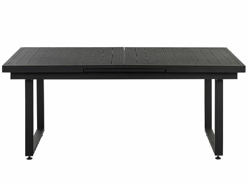 Kerti asztal Valerian (fekete) 