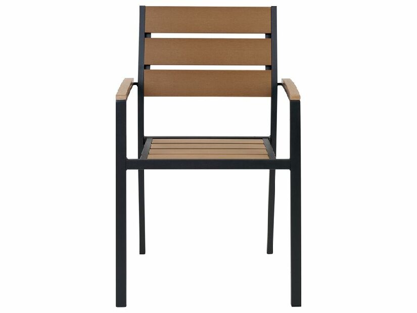 Kerti szék készlet (6 db.) Valero (világos fa) 