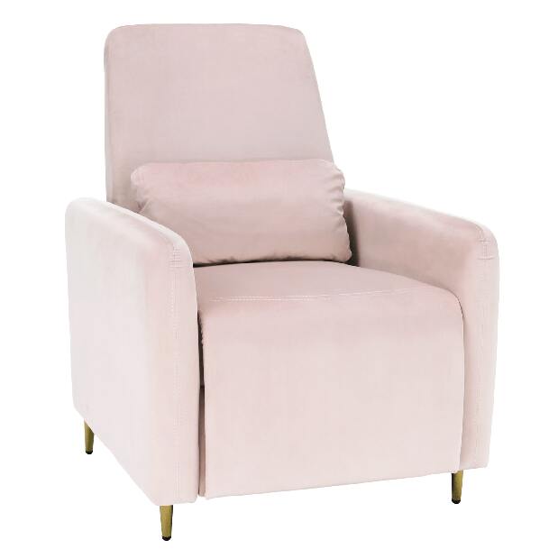 Állítható relax fotel Coctail (púder rózsaszín)