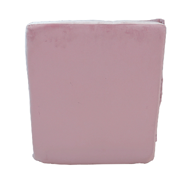 Összecsukható heverő a padlóra Upoth (rózsaszín)