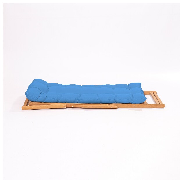 Kerti asztal és szék készlet (3 db.) Minnie (kék + természetes)