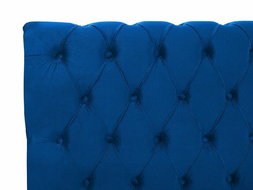 Franciaágy 180 cm ARCHON (ágyráccsal) (kék)
