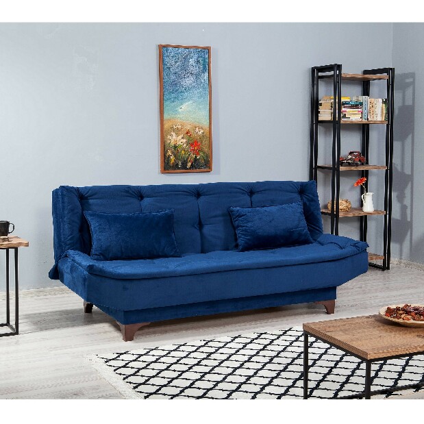 Háromszemélyes kanapé Klaudi (kék)