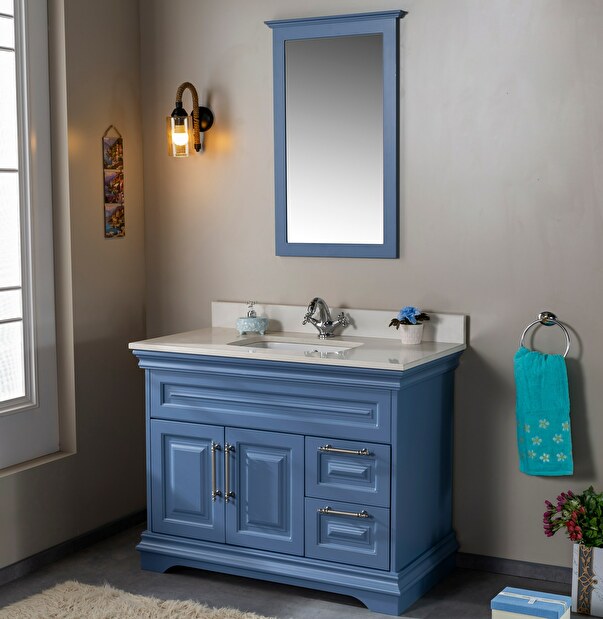 Fürdőszoba bútor Horazio 42 (kék)