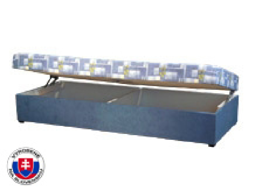 Egyszemélyes ágy (dívány) 80 cm Kasi (rugós matraccal)