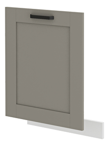 Beépített mosogatógép ajtó Lucid ZM 596 x 713 (claygrey + fehér)