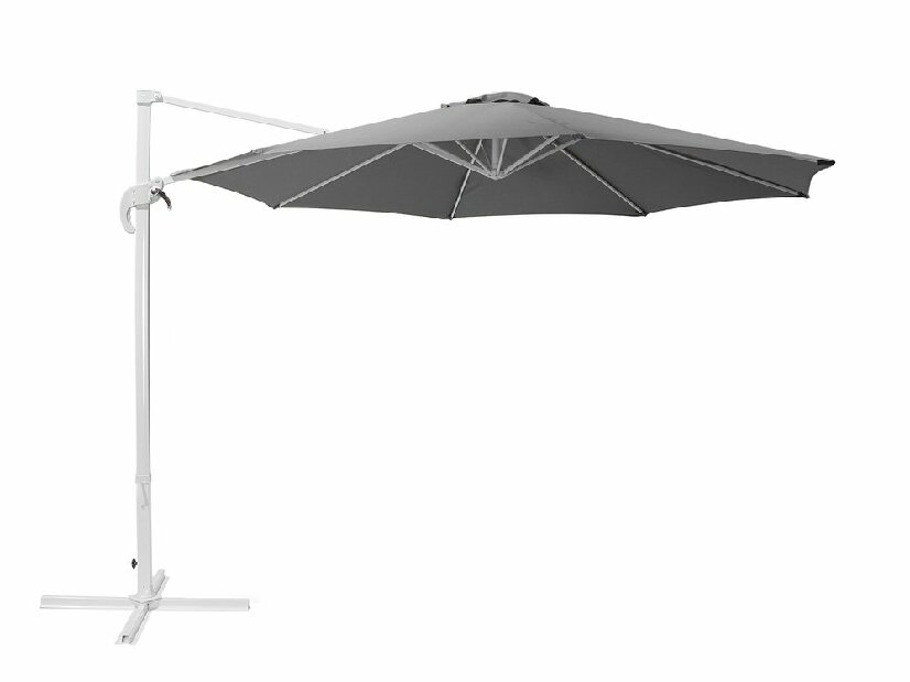 Kerti napernyő 300 cm SAVISSI (alumínium) (sötétszürke)