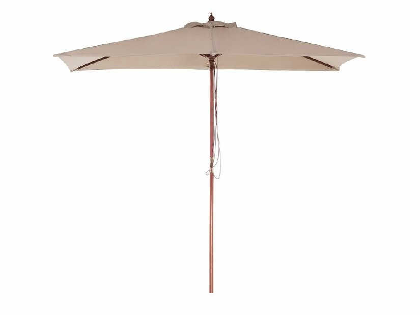 Kerti napernyő 144 cm FLAME (fa) (homokbézs)