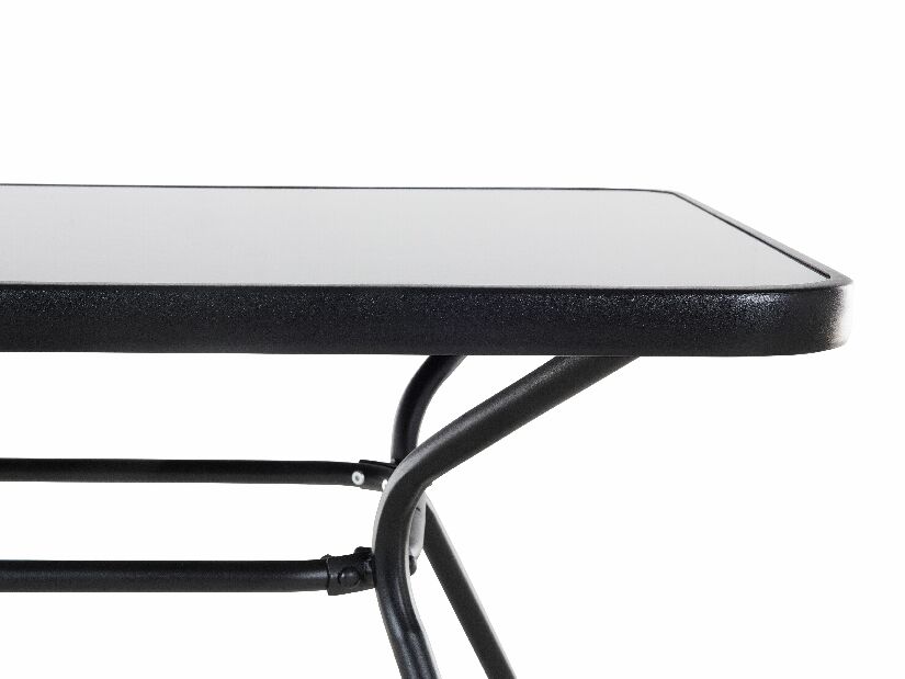 Kerti asztal Love 140 (fekete)