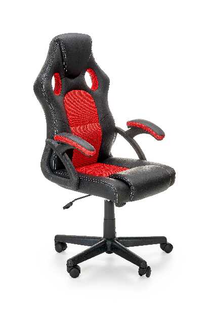 Irodai szék Beauly (fekete + piros)