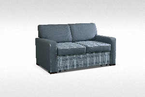 Kétmszemélyes kanapé- Antura (szürke + kék)