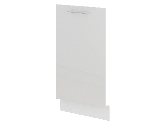 Beépített mosogatógép ajtó Lavera ZM 713 x 596 (fehér + fényes fehér)