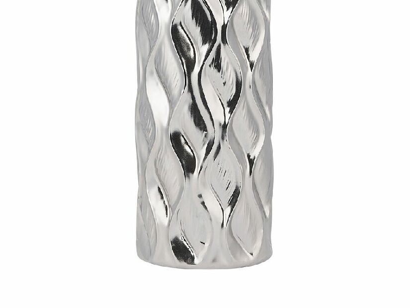 Váza BITLIS 45 cm (üveglaminált) (ezüst)