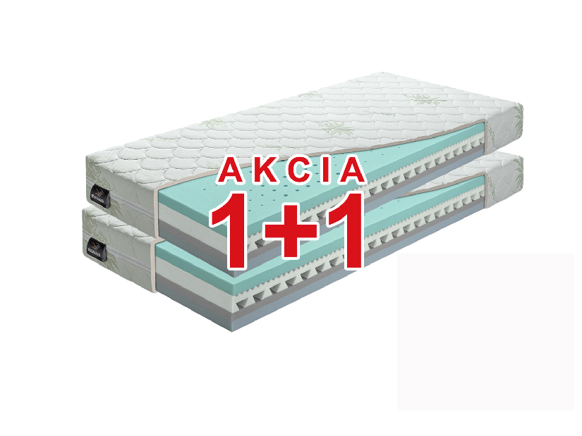 Habszivacs matrac Omega Flex Duo 200x80 cm (T3/T4) *AKCIÓ 1+1 *kiárusítás