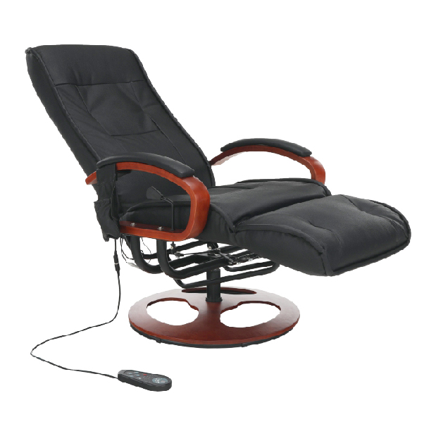 Relaxációs fotel Artus 2 TC3-038 fekete *bazár