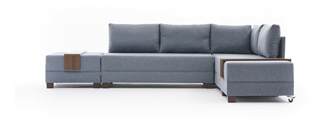 Széthúzható kanapé Flaj (kék) (J)