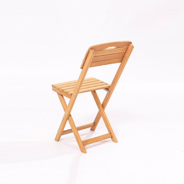 Kerti asztal és szék készlet (3 db.) Malachi (barna)