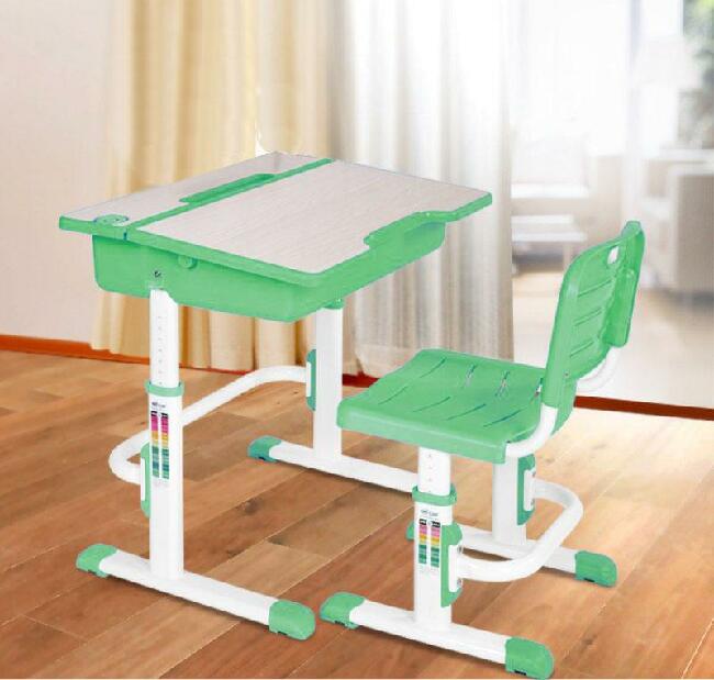 Gyerek íróasztal ASTRO 2 zöld (székkel)