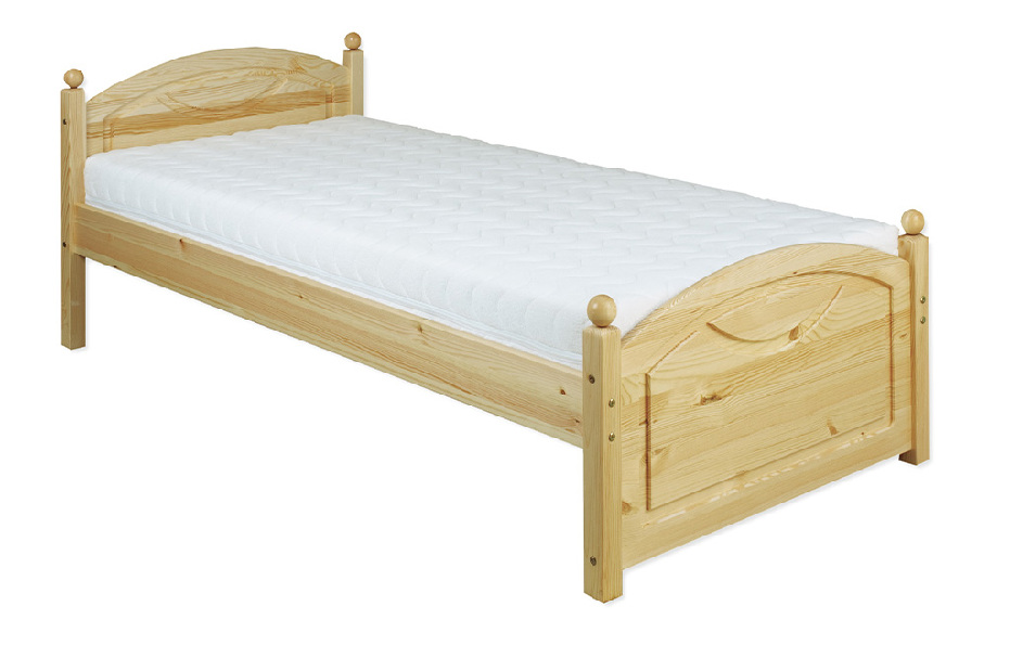 Egyszemélyes ágy 100 cm LK 126 (masszív)