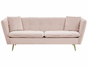 Háromszemélyes kanapé FERICA (rózsaszín)