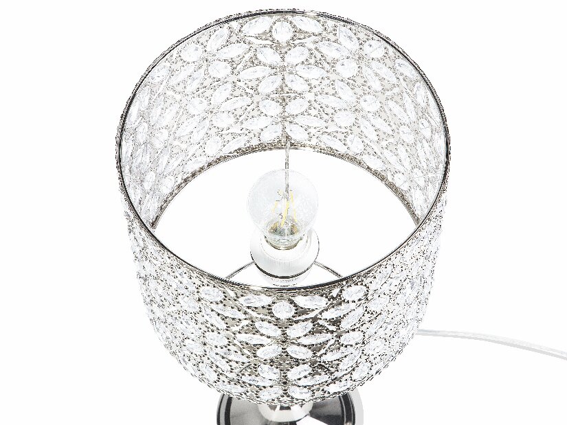 Asztali lámpa Saida L (ezüst)