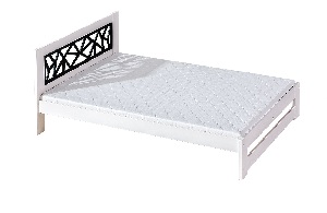 Egyszemélyes ágy120x200 cm Krissy (természetes fenyő)