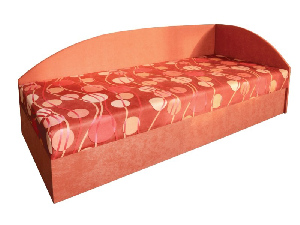 Egyszemélyes ágy (dívány) 80 cm Mamie (rugós matraccal) (J)