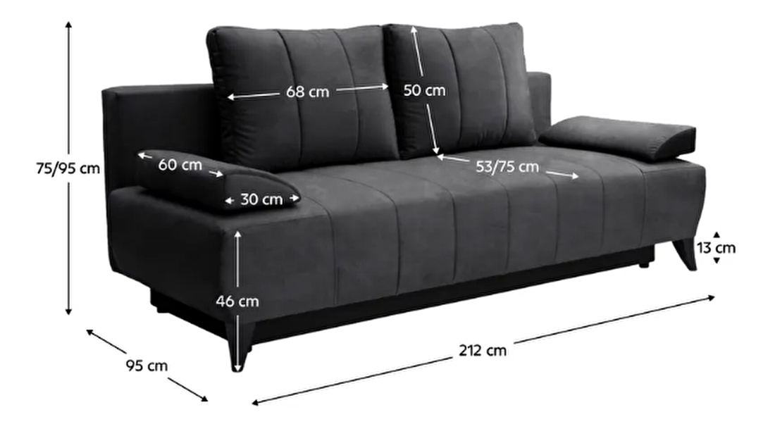 Széthúzható kanapé Buno (kronos 22) 