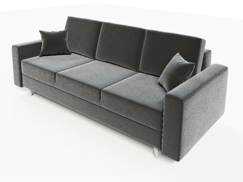 Szétnyitható kanapé Kineton (szürke)