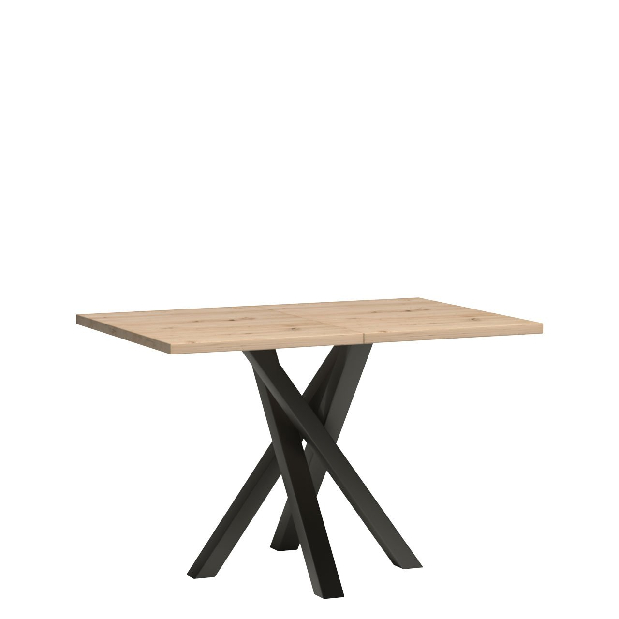Asztal Matilda SG13 (fekete + artisan tölgy)