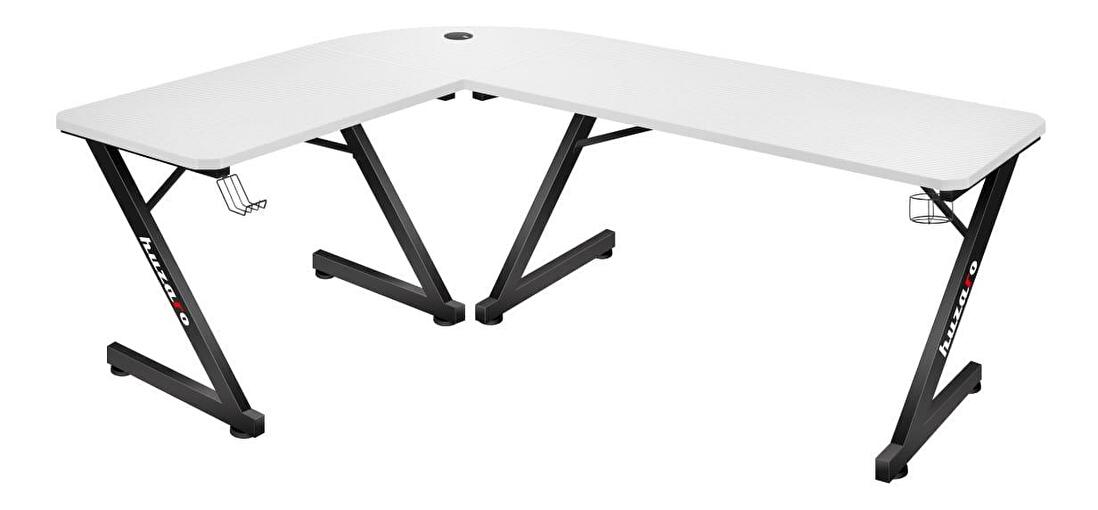 Sarok PC asztal Hyperion 7.0 (fekete + fehér)