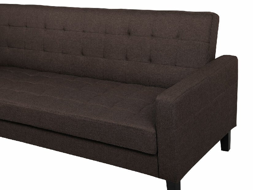 Háromszemélyes kanapé Vinstra (sötétbarna)