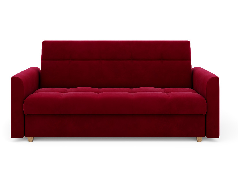 Kétszemélyes kanapé Luna (piros)