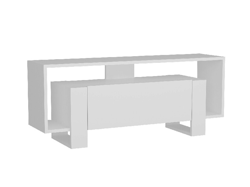 TV asztal/szekrény Meryl (fehér)