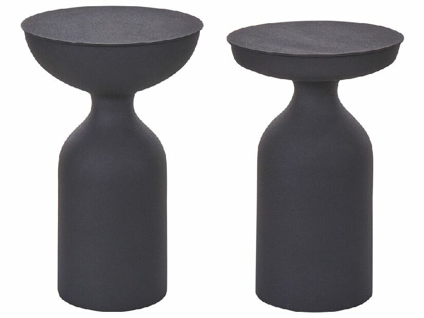 Kézi asztal készlet (2 db.) Costa (fekete)