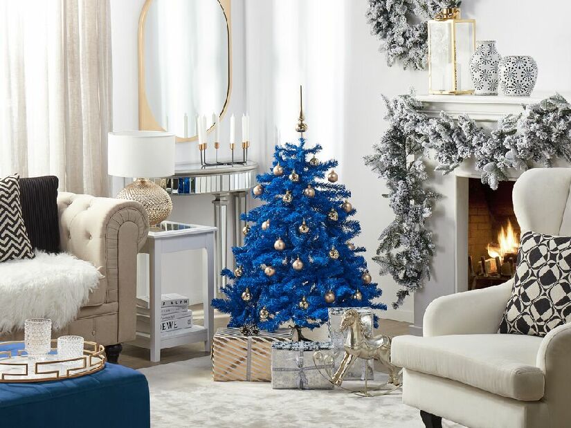Karácsonyfa 120 cm Fergus (kék)