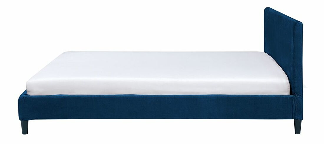 Franciaágy 160 cm FUTTI (ágyráccsal) (kék)