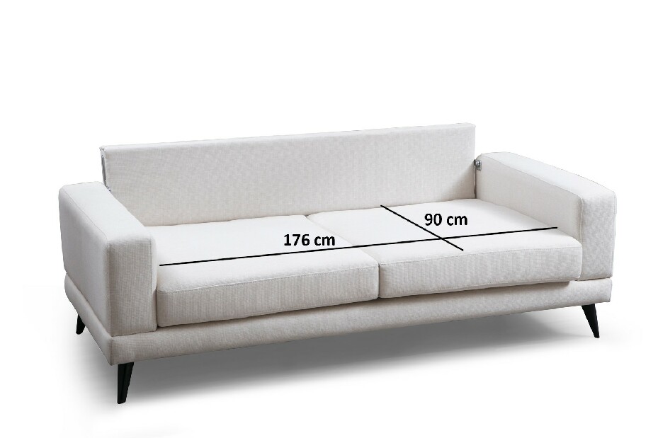 Háromszemélyes kanapé Noro (bézs)